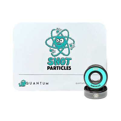 #ad Quantum Bearing Science Snot Particles Skateboard Bearings Kit $31.95