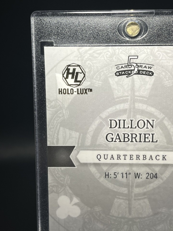 2023 Wild Card Stacked Deck Joker Dillon Gabriel 1/2 King Of Hearts