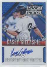 2014 Panini Prizm Perennial Draft Picks Blue Mojo 35/75 Casey Gillaspie Auto 0d4