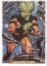 2024 Upper Deck SkyBox Marvel Masterpieces '92 Platinum - Leader Leather #42