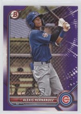 2022 Bowman Draft Purple 29/250 Alexis Hernandez #BD-173 05gv