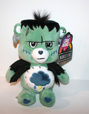 Worlds 2025 Care Bears Universal Monsters Grumpy As Frankenstein Teal Plush 11"