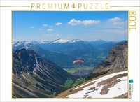 Calvendo Puzzle Talblick Vom Nebelhorn | 1000 Teile Lege-GrößE 64 × 48 Cm Foto-P