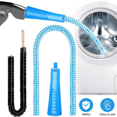 Dryer Vent Cleaner Kit Vacuum Attachment Hose with Lint Remover Cleaning Brush