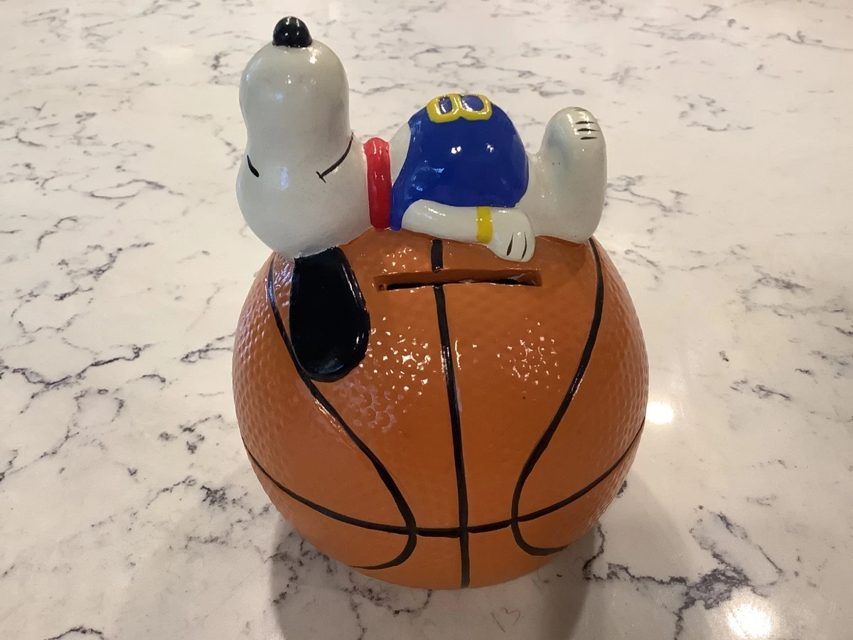 Snoopy Piggy Bank In Collectible Character Piggy Banks for sale | eBay