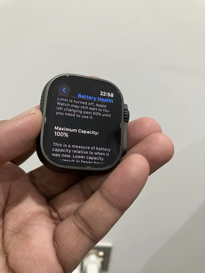 Apple Watch Ultra 2 2nd Gen GPS+Cellular 49mm Black Titanium Pristine Condition - Image 3 of 4