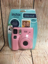 Fujifilm Instax Mini SE Instant Film Camera Pink - NEW and SEALED