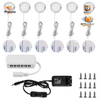 Unterbauleuchte LED 12V Kaltweiß 6Er Set Vitrinenbeleuchtung KüChe 12 StüCk
