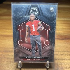 2024 Panini Mosaic Xavier Worthy Rookie Card #328 Kansas City Chiefs (RC)