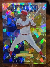 2024 Panini Crusade Crusade - Joe Morgan #33 Cracked Ice Blue HOF