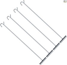 Heavy Duty 5th Wheel Pin Puller, 32" Solid Steel Chrome Plated Fifth Wheel Pull