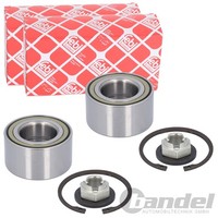 2X febi bilstein RADLAGER-SATZ Vorne Beidseitig Passend FÜR Ford Tourneo