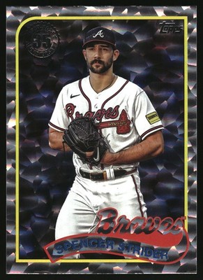 2024 Topps #89B2-14 Spencer Strider 1989 Topps Baseball 35th Anniversary Foil