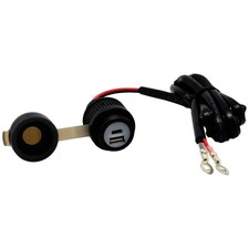 Albrecht Motorrad Duo USB A+C Steckdose QC3.0 12-24 Volt Belastbarkeit Strom
