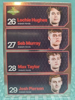 2026 Parkside Andretti Team Set NXT Foil Single - Hughes Murray Taylor Pierson 4