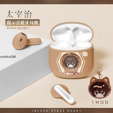 In-Ear Wireless Bluetooth Earbuds Bungo Stray Dogs Osamu Dazai Chuuya Nakahara