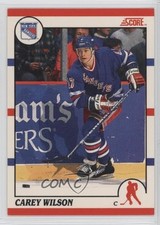 1990-91 Score Bilingual Carey Wilson #254 0a4