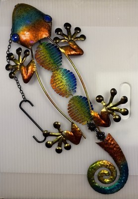 Metal Wall Decor ''Gecko Lizard''  Size 18 