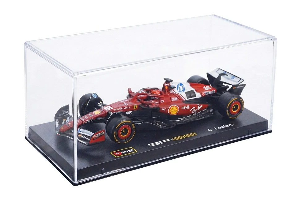 Modellini Ferrari SF-25 F1 2025  L.Hamilton +  C. Leclerc Scala 1/43 Burago - Immagine 3 di 4