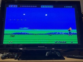 Space Harrier (TurboGrafx-16, 1988) Hu Card, Case, Manual & Sleeve Tested