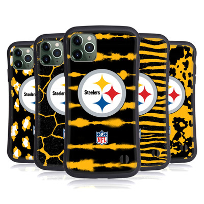 OFFICIAL NFL PITTSBURGH STEELERS ART HYBRID CASE FOR APPLE iPHONES PHONES