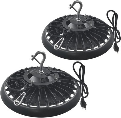 2Pack 150W UFO LED High Bay Light 2700K/4000K Warehouse Commercial Shop Lights