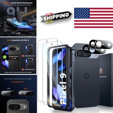 Military Grade Screen Protector for Google Pixel 9 with Lens Protection Included