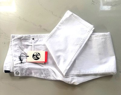 PAUL SMITH JEANS TAPER SKINNY FIT W33 L31 WEISS UVP 199£ AUSVERKAUF KOSTENLOSER VERSAND