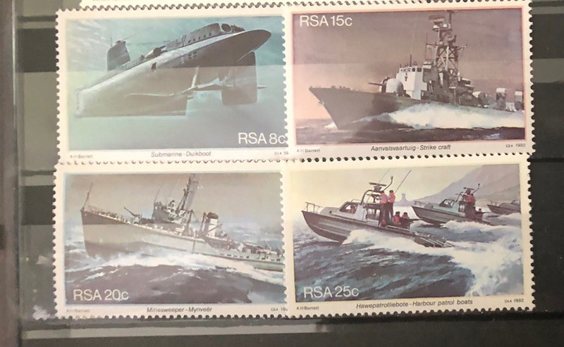 MF South Africa Scott # 560-63 Return of Naval Base MNH