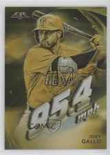 2019 Topps Fire Maximum Velocity Gold Minted Joey Gallo #MV-1 1c7