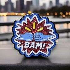 Walmart Lapel Pin BAM! Wal-Mart Pinback