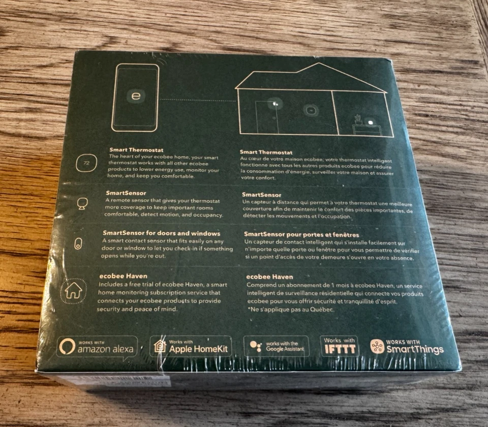 Ecobee3 Lite Smart Thermostat w/ 2 Whole Home Sensors EB-STATE3LTVP2-01 Costco - Image 3 of 4