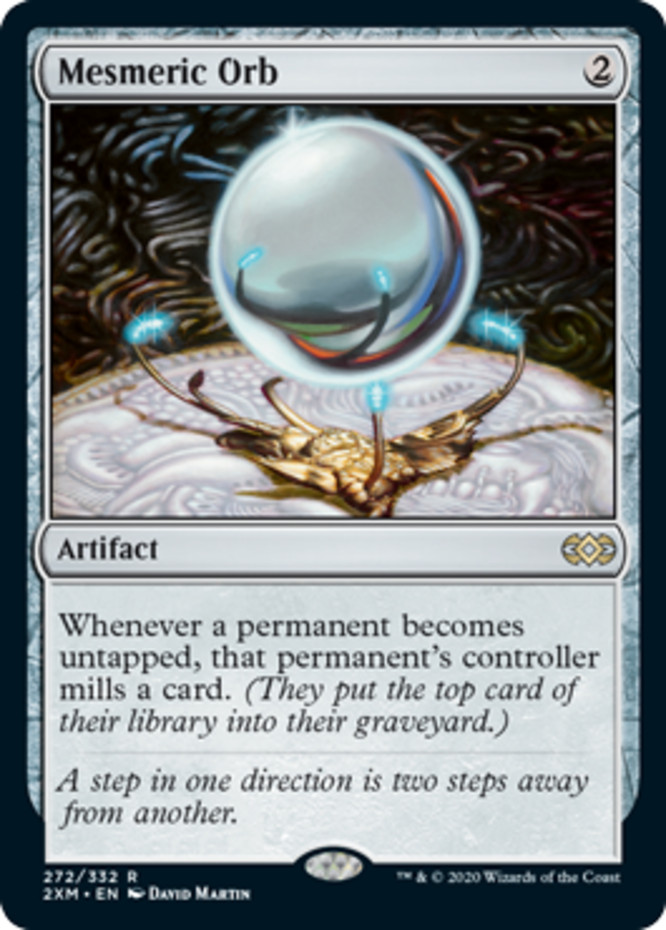 1x Mesmeric Orb - Foil NM-Mint, English Double Masters MTG Magic