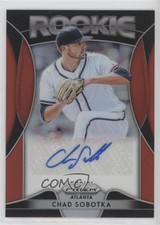 2019 Panini Prizm Rookie Auto Red Prizm Chad Sobotka #RA-SC Auto 00hy