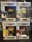 Funko Pop! Vinyl: Naruto Shippuden Lot Of 4- Naruto Six Paths, Lee, Garry, Tamar