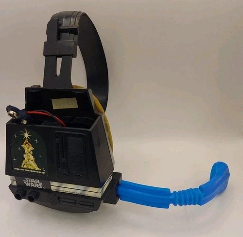 VINTAGE 1977 STAR WARS Luke Skywalker Am Headset for Parts/Repair Radio Works!