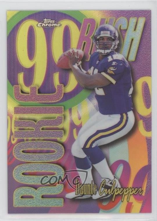 1999 Topps Chrome All-Etch Refractor Daunte Culpepper #AE29 02b5