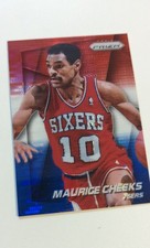 2014-15 Panini Prizm - Maurice Cheeks #224 Red White & Blue Pulsar Prizm