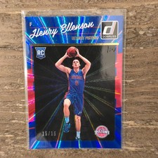 2016-17 Panini Donruss Red Blue Holo Laser /15 Henry Ellenson #165 Rookie RC