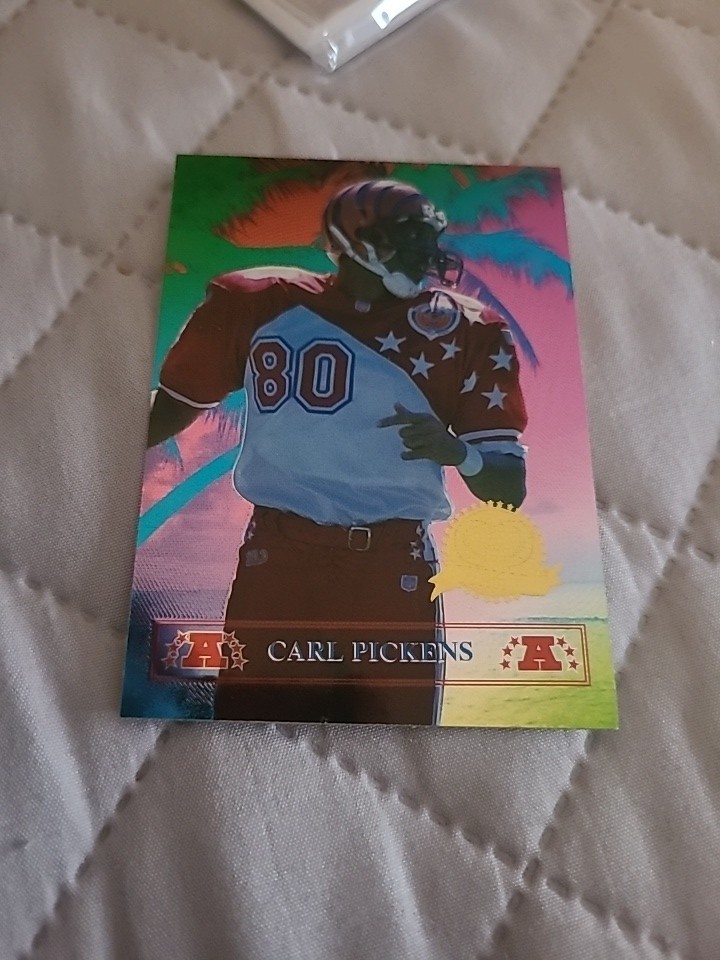 1996 Collector's Edge President's Reserve #8 Carl Pickens card #/7500