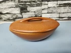 MCM Vintage Raymor By Roseville Pottery Covered Terracotta Dish #156 USA