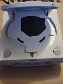 Sega Dreamcast White HKT-3020 Video Game Console System Tested Works Great