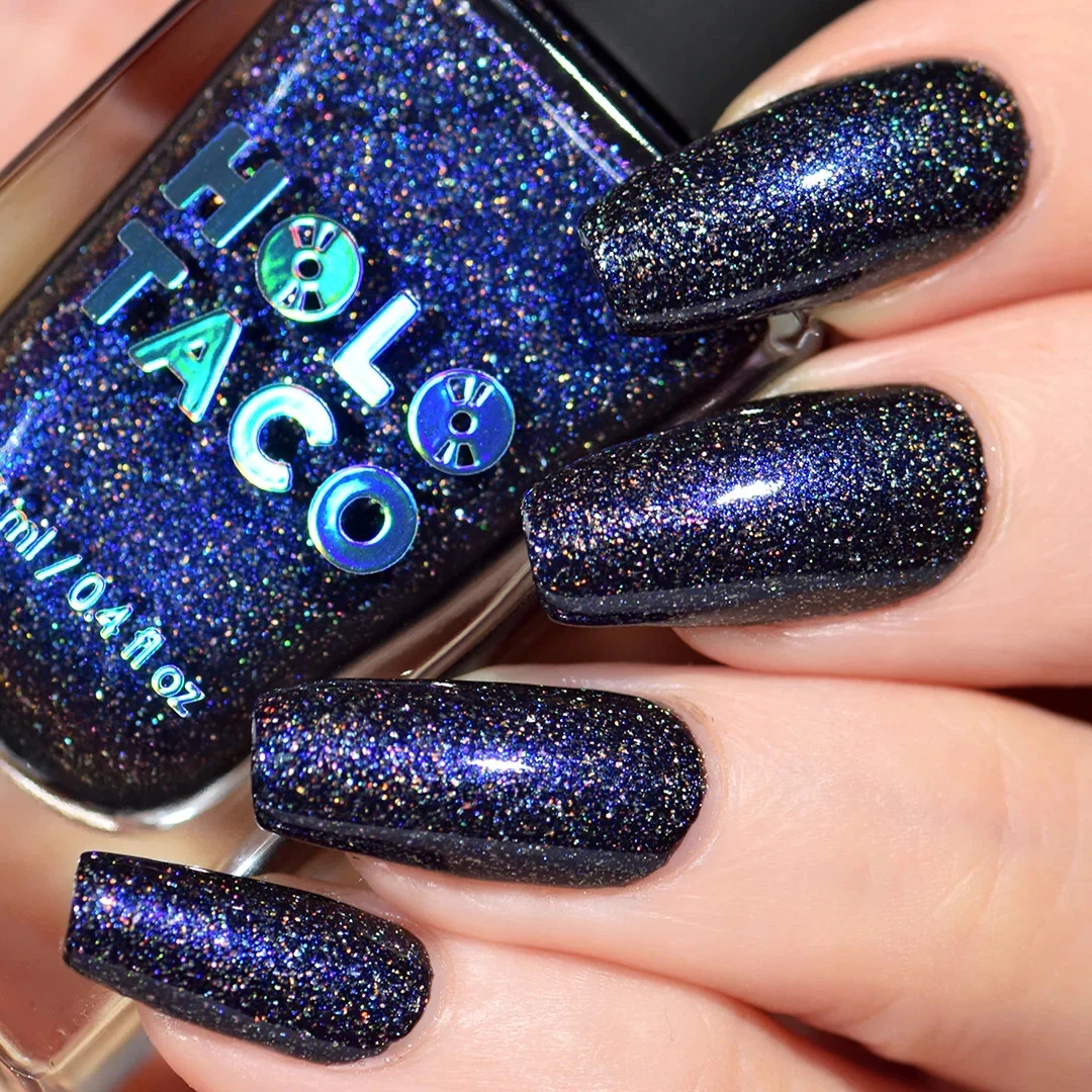Holo Taco Going Solo Unused UK seller Holotaco Glitter Holographic Blue