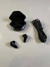       Gaming Style Earbud Headphones Fully Wireless Bluetooth 5.2