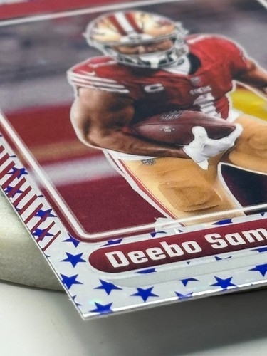 2024 Panini Donruss Optic Football Card #172 Deebo Samuel - Star Prizm - Picture 3 of 7
