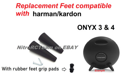 Harman Kardon Onyx Studio 3 & 4 Replacement Legs feet With Screws rubber feet