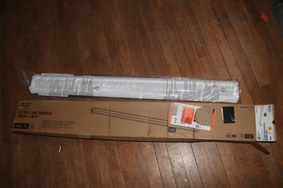 Commercial Electric Quick Easy Install LED Wraparound Light 44'' 568041411