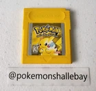 Pokemon Yellow Version - Nintendo Gameboy *NTSC-U/C - WORKING SAVE BATTERY*