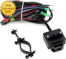 Winch Rocker Switch Kit for ATV/UTV - 12V Weatherproof and Waterproof Switch