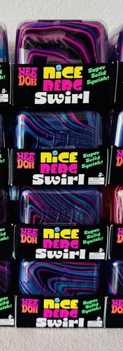 Schylling NeeDoh Nice Berg Swirl Giant NeeDoh Cube  - Lot (4) 🔥🔥🔥